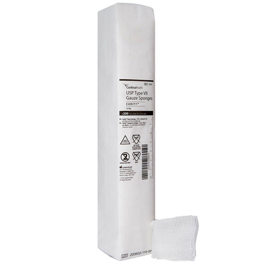 Curity Non-Sterile Gauze Sponges 12-Ply, USP Type VII