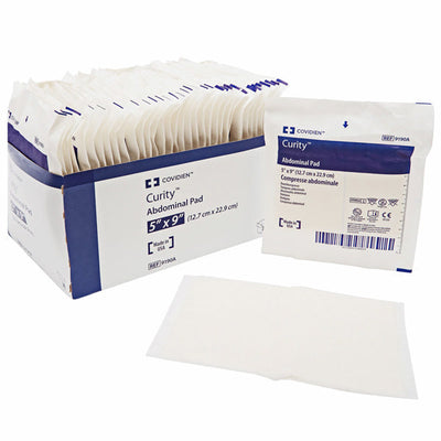 Curity Abdominal Pads Sterile, Rectangle Shaped