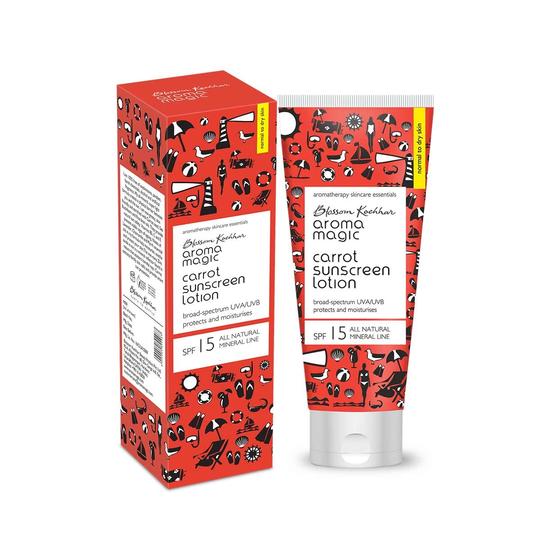 Aroma Magic Carrot Sunscreen Lotion (SPF 15)