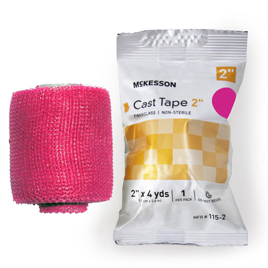 Cast Tape 2 inch x 12 Foot, Fiberglass, Water-Activated Resin (Box of 10)