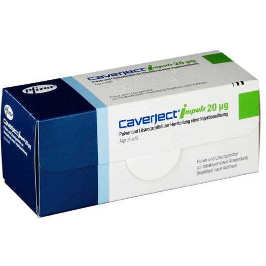 Caverject Impulse Alprostadil Kit 20 Microgram, 2 Count