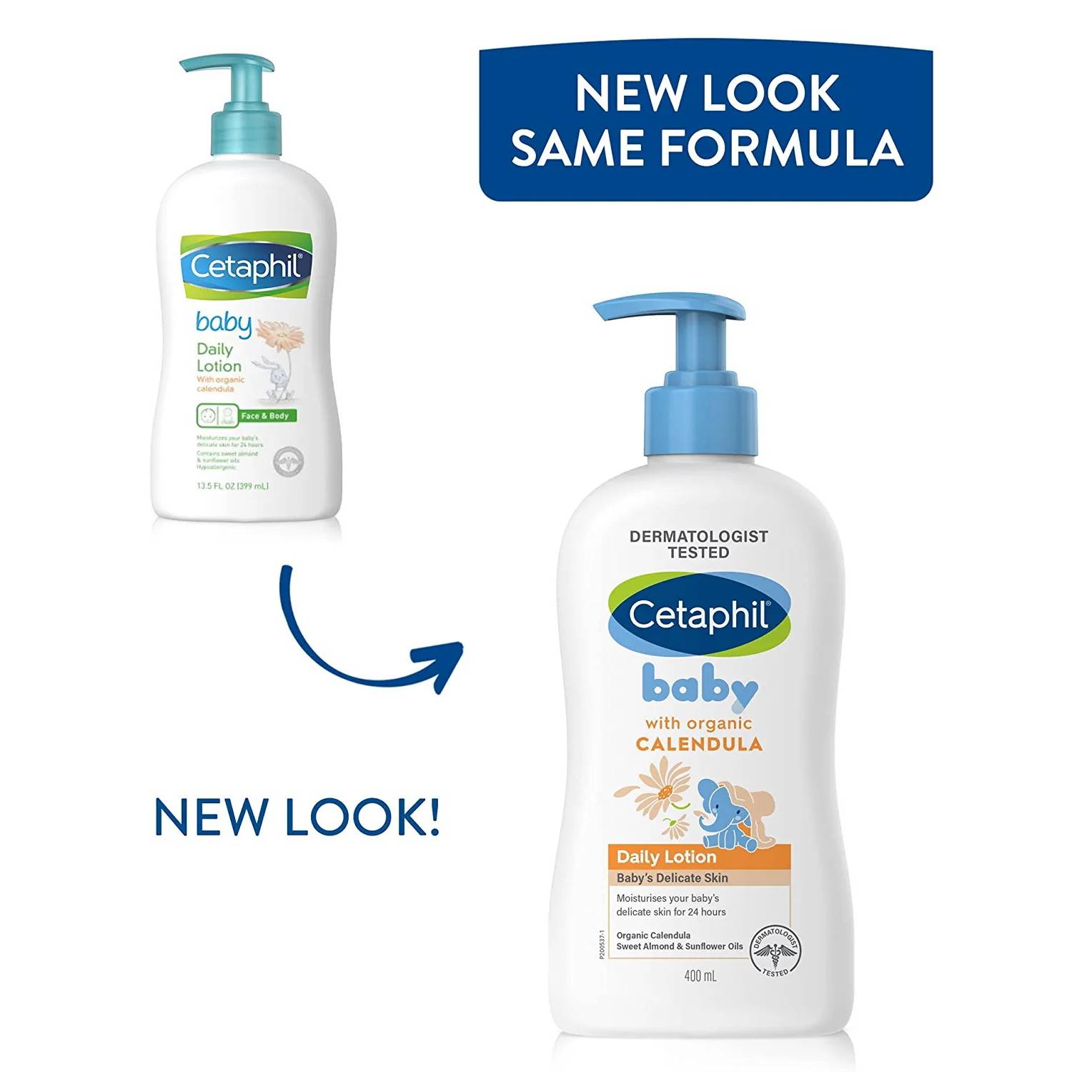 Cetaphil Baby Daily Lotion Organic Calendula (400 ml)