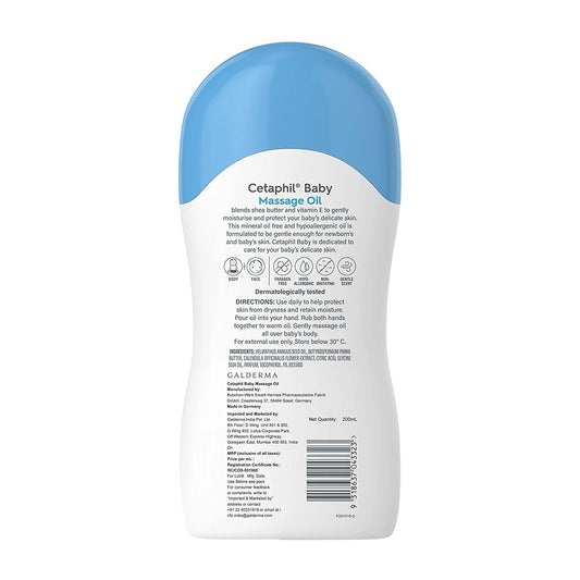 Cetaphil Baby Massage Oil (200 ml)