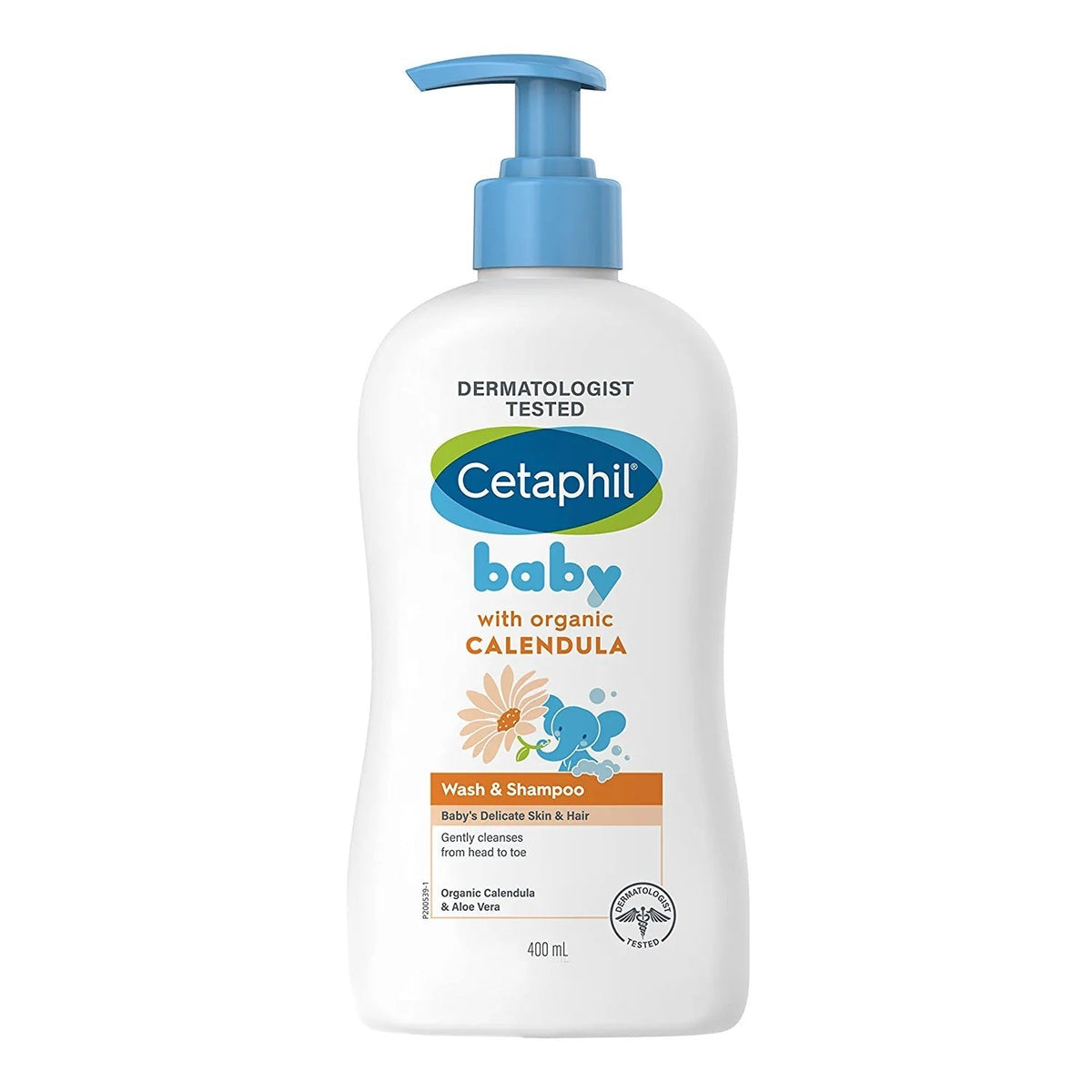 Cetaphil Baby Wash & Shampoo with Organic Calendula (400 ml)