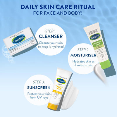 Cetaphil Cleansing & Moisturising Syndet Bar (75 gm)