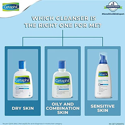 Cetaphil Gentle Skin Cleanser (125 ml) & Moisturising Lotion Combo (100 ml)