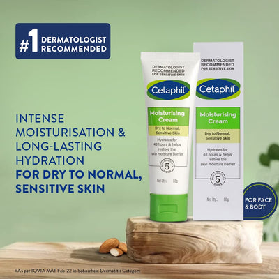 Cetaphil Moisturising Cream for Dry to Normal, Sensitive Skin