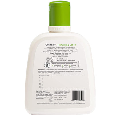 Cetaphil Moisturising Lotion for Normal to Combination, Sensitive Skin