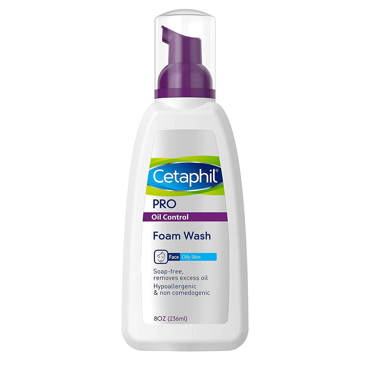 Cetaphil PRO Oil Control Foam Face Wash for Acne & Oily Prone Skin (236 ml)