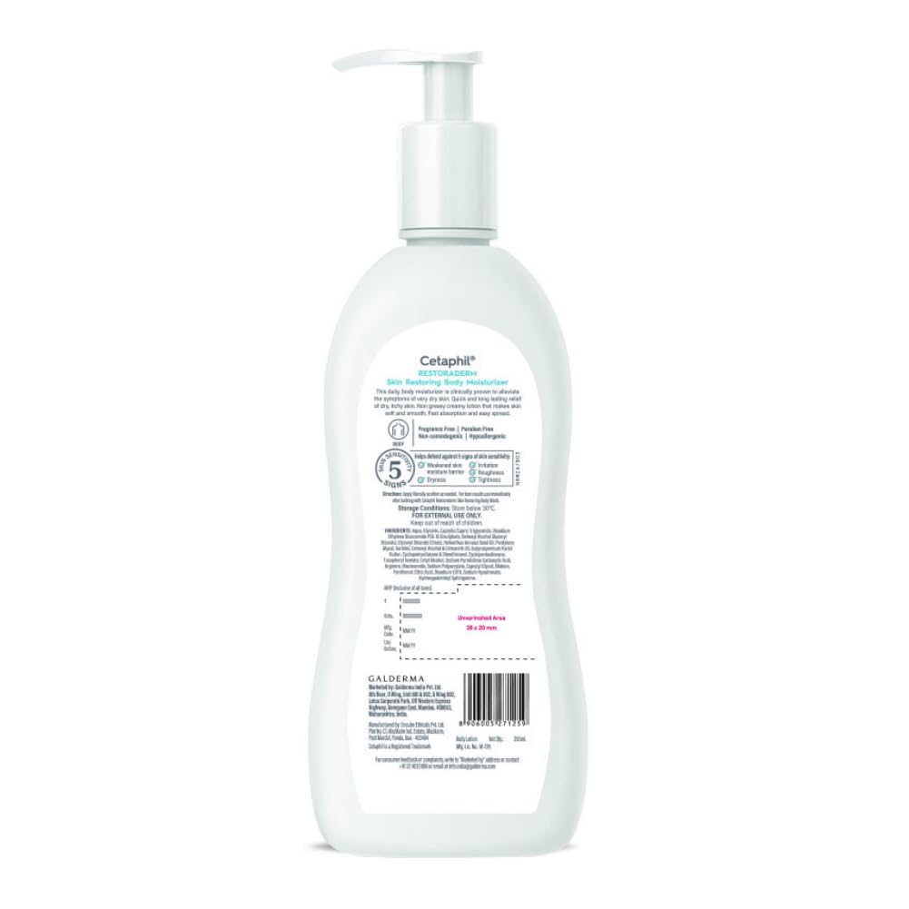 Cetaphil Restoraderm Skin Restoring Body Moisturizer (295 ml)