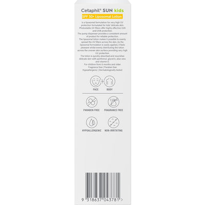 Cetaphil Sun Kids Liposomal Lotion SPF 50+ (150 ml)