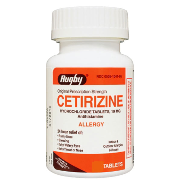 Cetirizine Allergy Relief Tablets 10 mg, 100 Tablets (Compare to Zyrtec)