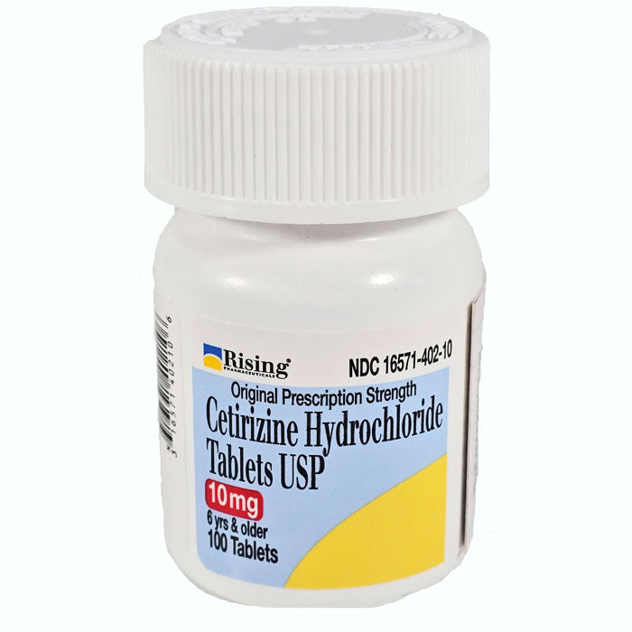 Cetirizine Allergy Relief Tablets 10 mg, 100 Tablets (Compare to Zyrtec)