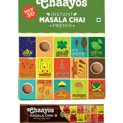 Chaayos Instant Tea Premix Masala Chai Sachets