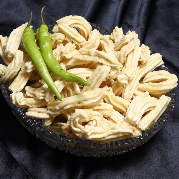 Praful Sweets And Namkeen Champakali Ganthiya | 400 gms