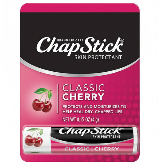 ChapStick Classic Cherry Flavored Lip Balm