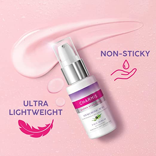 Charmis Super Hydrating Face Serum for 72H Hydration with Hyaluronic Acid - 30 ml