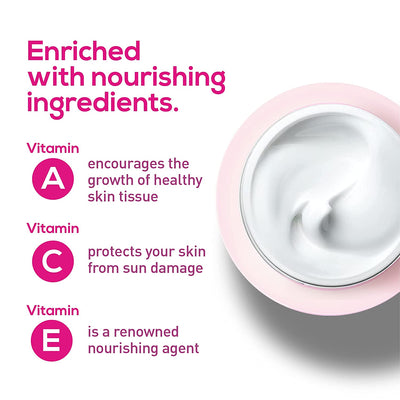 Charmis Deep Nourishing Cold Cream - 100 ml with Free Charmis Vitamin C Facewash - 50 ml