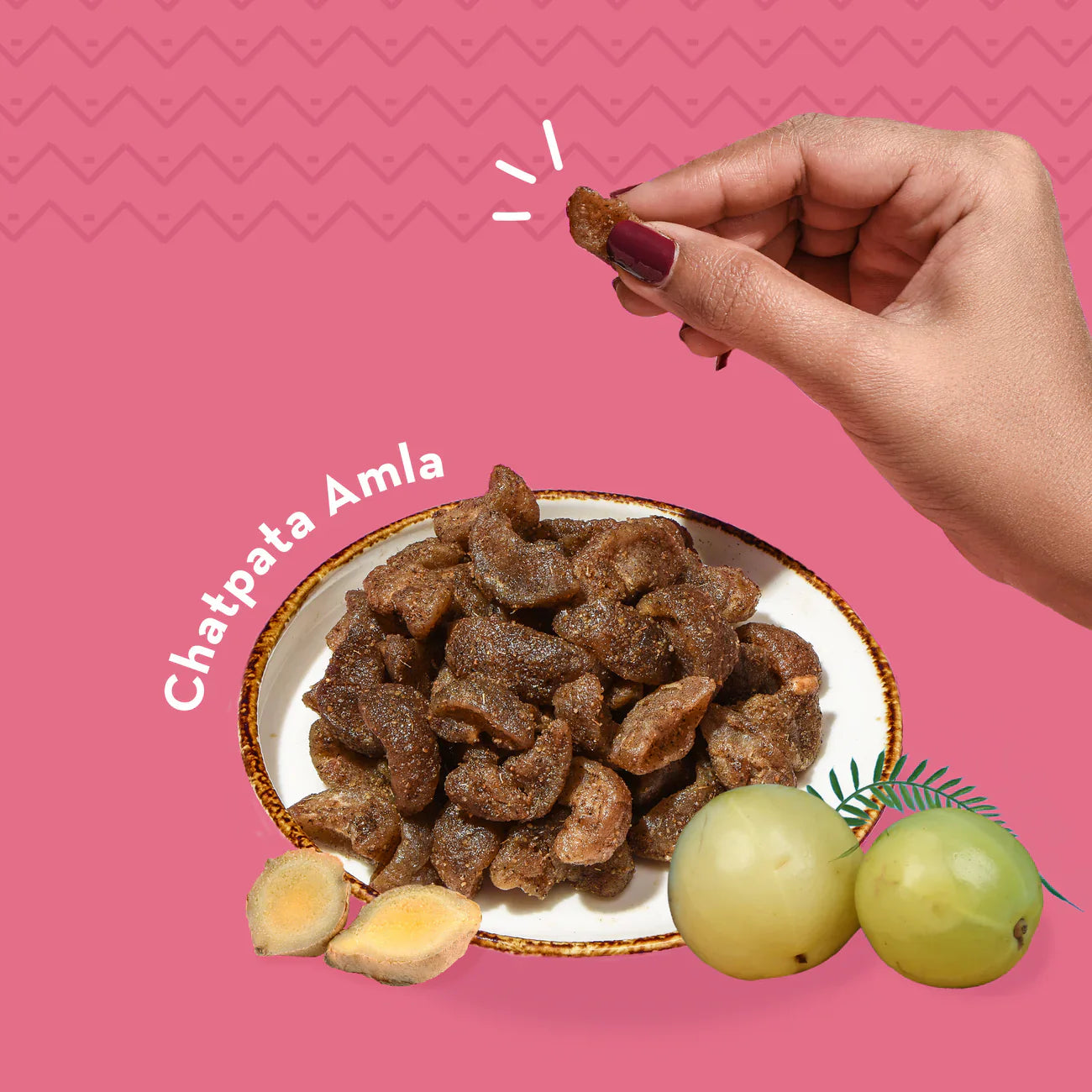 Chatpata Amla Bytes | Sun-dried Amla Snack | 100% Natural | 300 gms