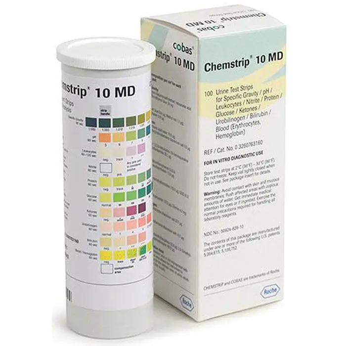 Chemstrip 10 MD Urine Test Strips, 100/vial