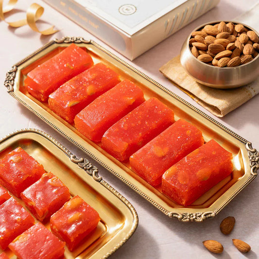 Parsi Dairy Farm Chikat Badami Halwa - 500 gms