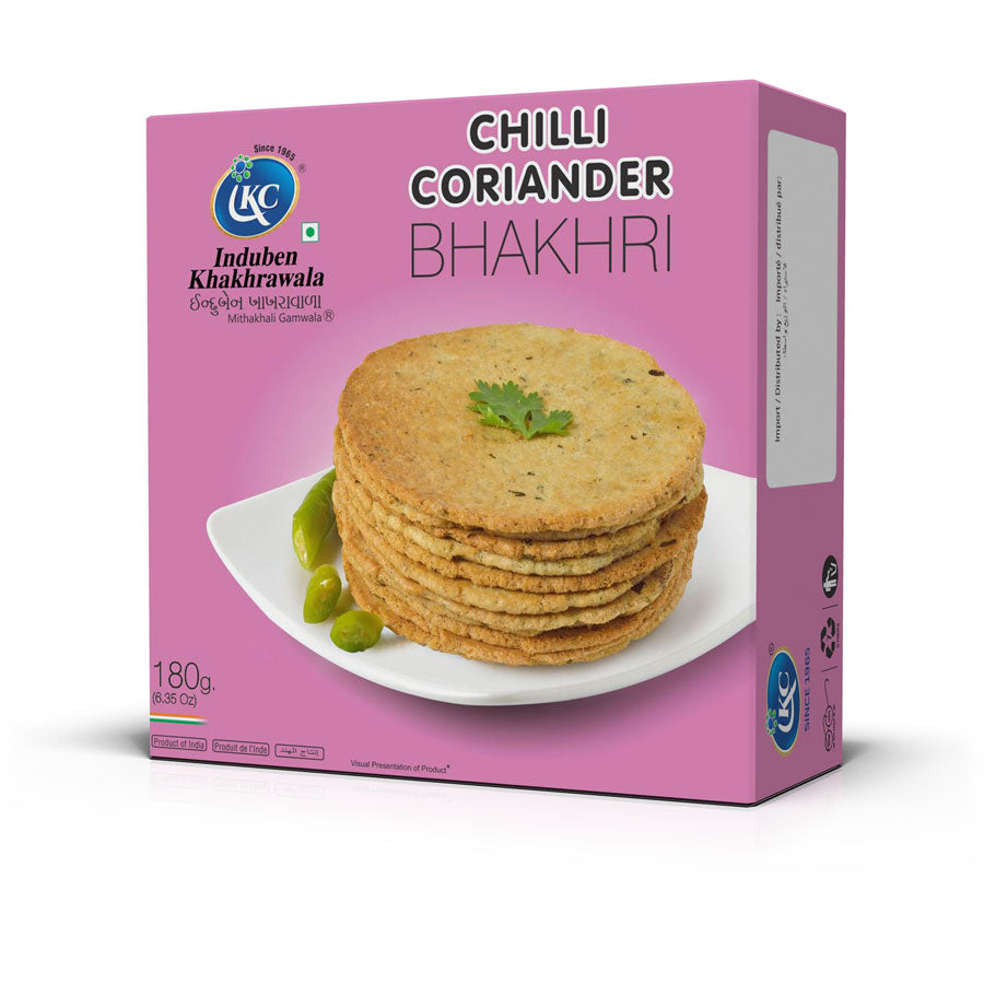Induben Khakhrawala Kothmir Marcha Bhakhari | 360 gms