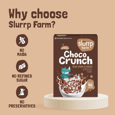 Choco Crunch - Ragi Stars and Moons | 400 gms