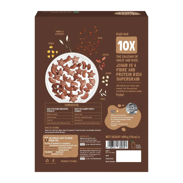 Choco Crunch - Ragi Stars and Moons | 400 gms