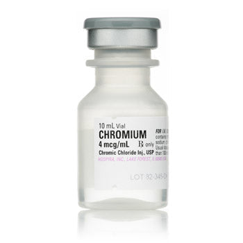 Chromium (Chromic Chloride) for Injection 10ml Vials, 25/Tray (RX)