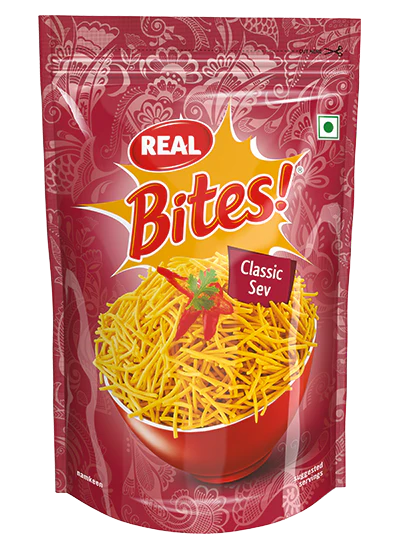 Real Bites Namkeen Classic Sev | 400 gms