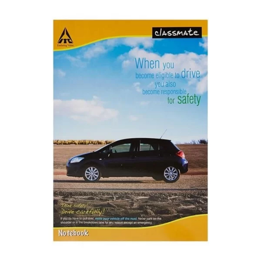 Classmate Notebook Square 1cm – Soft Cover, 172 Pages, 240x180mm, 220GM