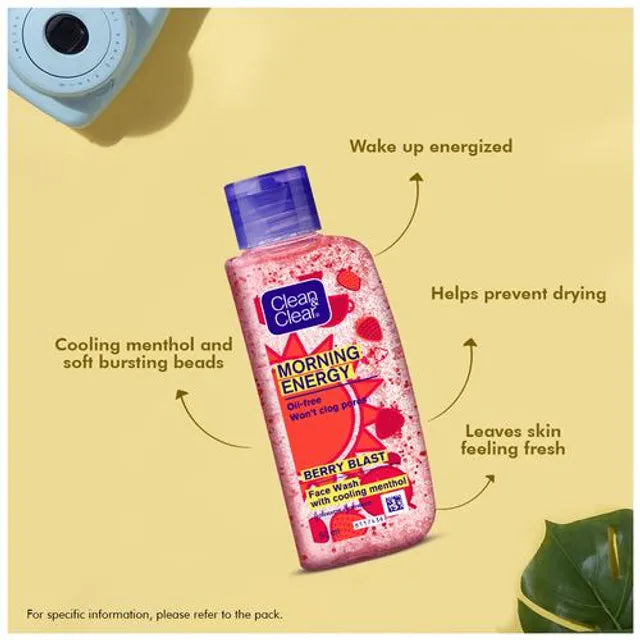 Clean & Clear Morning Energy Berry Blast Face Wash