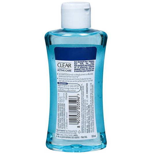 Clear Anti Dandruff Active Care Nourishing Hair Oil (150 ml)