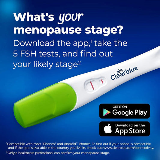 Menopause Stage Indicator Test Kit by Clearblue (5-Pack)