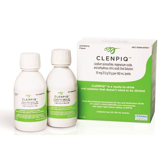 Clenpiq Colonoscopy Prep Kit Ready-To-Drink Oral Solution 2 x 160 mL