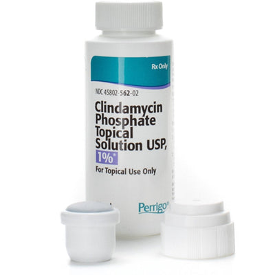 Clindamycin Phosphate 1% Topical Solution 30 mL (RX)