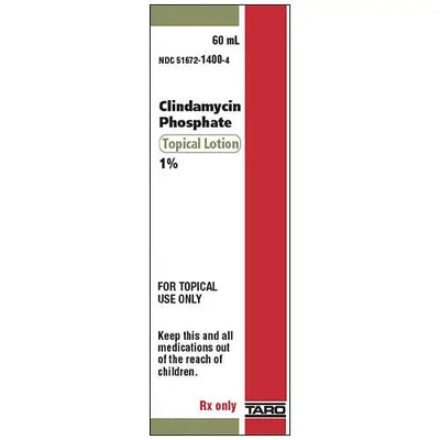 Clindamycin Phosphate 1% Topical Solution 30 mL (RX)