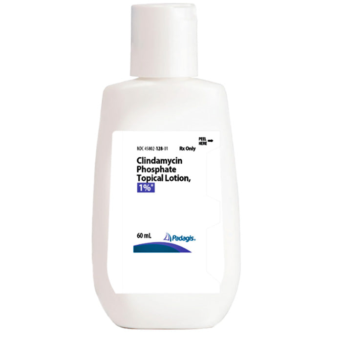 Clindamycin Lotion 1% Acne Treatment Antibiotic Skin Lotion 60 mg