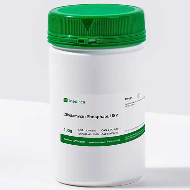 Clindamycin Phosphate API Powder USP For Custom Compounding (RX)