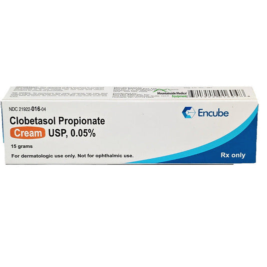 Clobetasol Propionate Cream 0.05% Clobetasol Cream 15 grams (Rx)