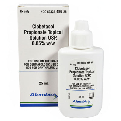 Clobetasol Propionate Topical Solution 0.05% USP (Rx)