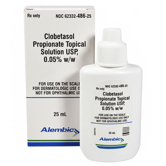 Clobetasol Propionate Topical Solution 0.05% USP (Rx)