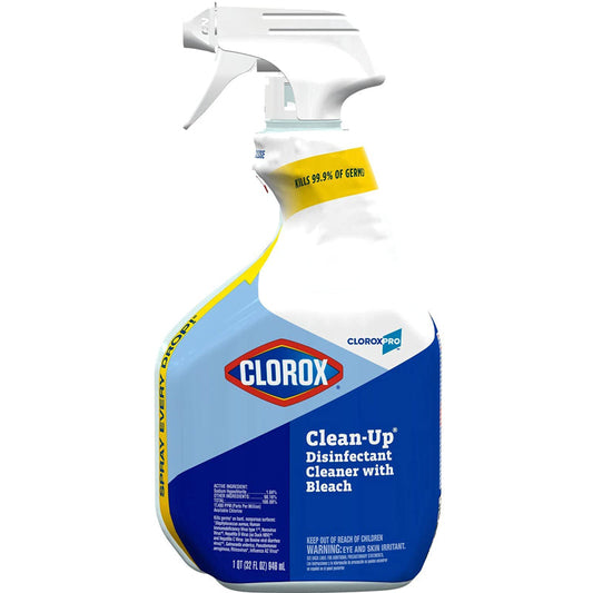 CloroxPro Clorox Clean-Up with Bleach Surface Disinfectant Cleaner Germicidal Pump Spray Liquid 32 oz