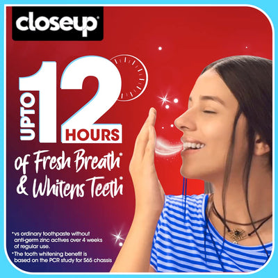 Closeup Fire Freeze Gel Plaque Removal Toothpaste (150 gm)