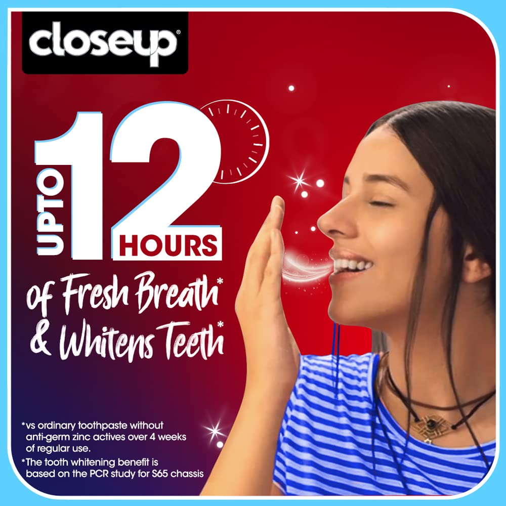Closeup Fire Freeze Gel Plaque Removal Toothpaste (150 gm)