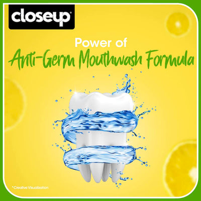 Close Up Deep Action Lemon Mint Anti Germ Gel Toothpaste (150 gm)