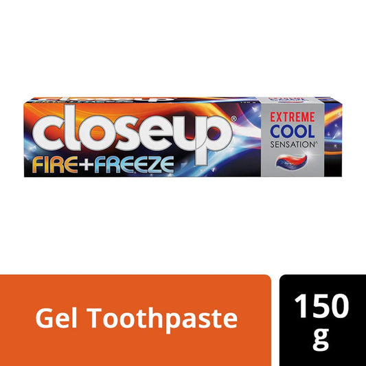 Closeup Fire Freeze Gel Plaque Removal Toothpaste (150 gm)