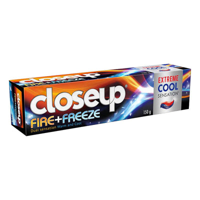 Closeup Fire Freeze Gel Plaque Removal Toothpaste (150 gm)