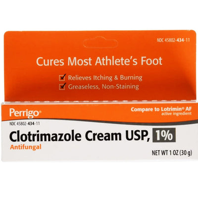 Clotrimazole Cream 1% Antifungal Relief 30 Gram Tube (Rx)