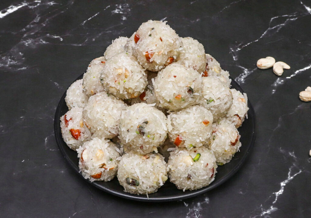 Bharat Sweets Coconut Vegan Laddu  -  500 gms